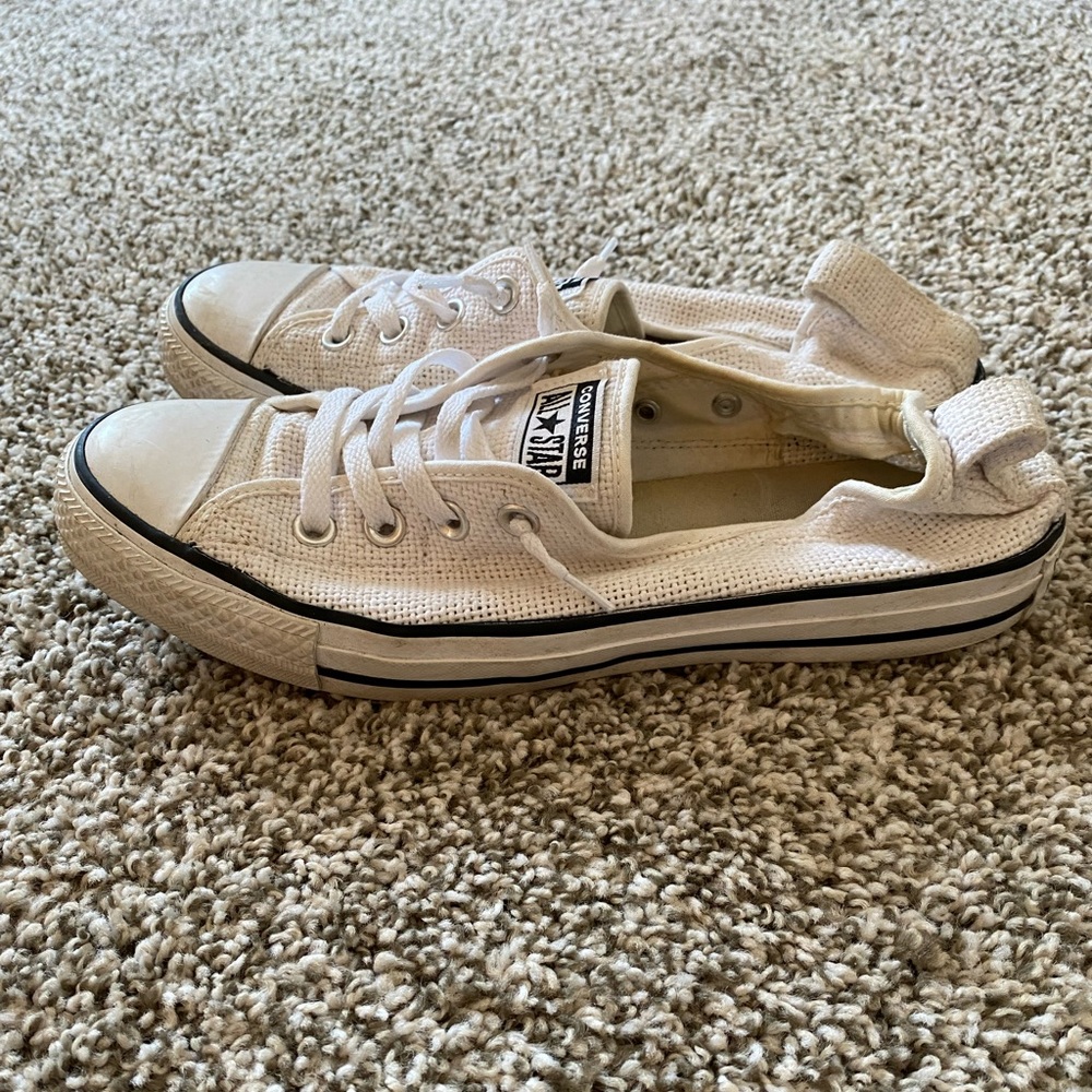 Women’s White Converse
